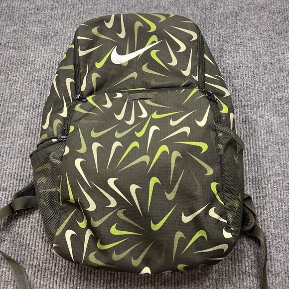 Nike Other - Nike Air Brasilia XL 9.5 Training Backpack Swoosh Logo Soccer XL 30L DM2367-355